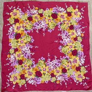 Oscar de la Renta Large Silk Scarf